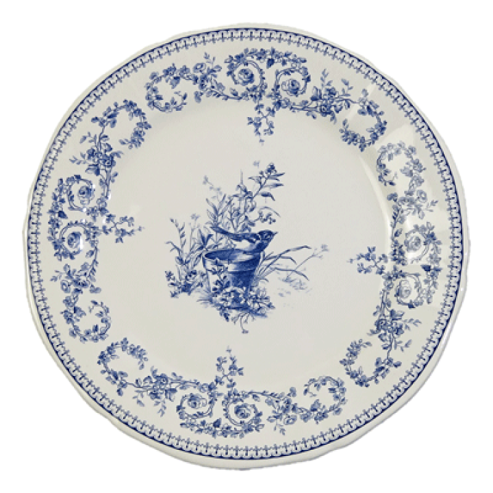 ジアン　Gien Les Depareillees Oiseau 楽天市場】ジアン Les Depareillees Oiseau(鳥柄/ブルー