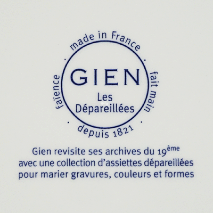 楽天市場】ジアン Les Depareillees Oiseau(鳥柄/ブルー