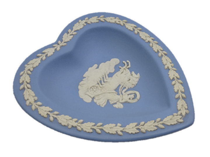 ウェッジウッド（） のジャスパー ペールブルー ハートボックス ウェッジウッド（） のジャスパー ペールブルー ハートボックス 【公式