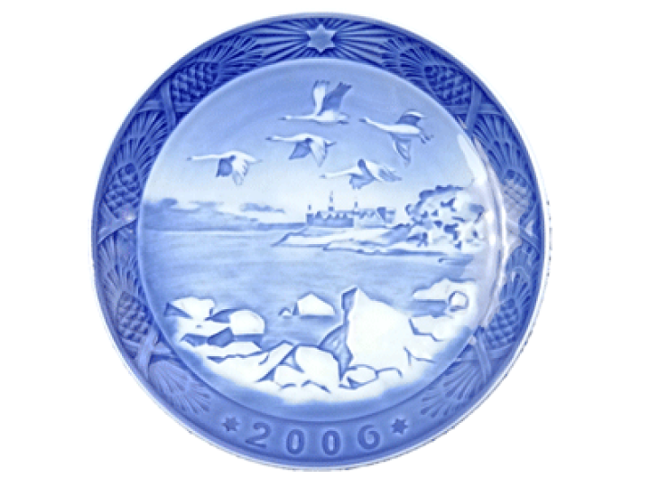 ロイヤルコペンハーゲン 2006年 陶磁器プレート ロイヤルコペンハーゲン（Royal Copenhagen） イヤープレート