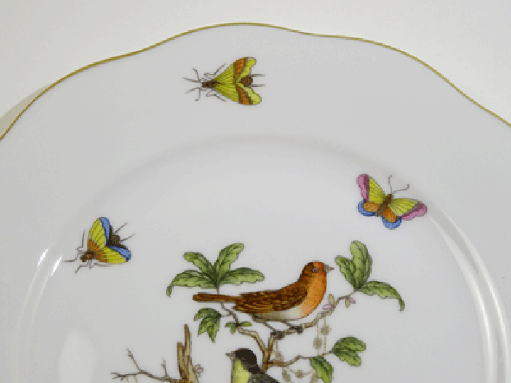 ヘレンド ロスチャイルドバード プレート517