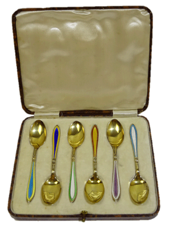 エナメル ティーコーヒースプーン6本セット マルチカラー 楽天市場】エナメル ティーコーヒースプーン6本セット マルチカラー