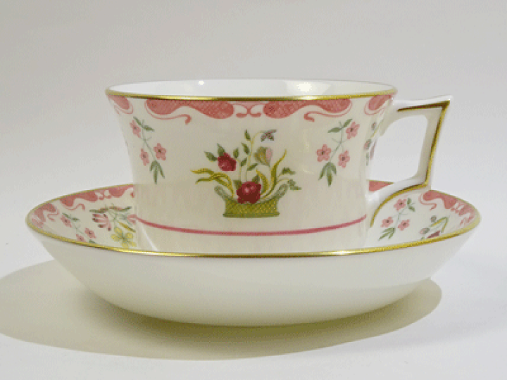 ウェッジウッド ビアンカ ラージ　ティーポット 英国製 容量1200m 2471 Wedgwood (ウェッジウッド) ティーポット ヒビ有 ビアンカ