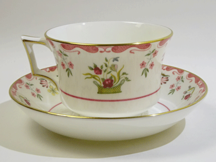 楽天市場】ウェッジウッド ビアンカ ティーカップソーサー