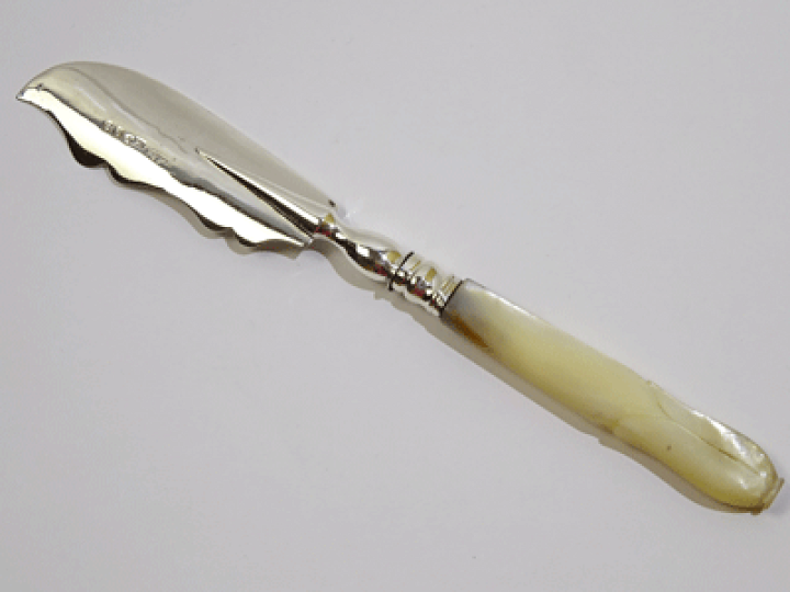 シルバーバターナイフ(16) シンプル マザーオブパール 送料無料 楽天市場】シルバーバターナイフ(16) シンプル マザーオブパール