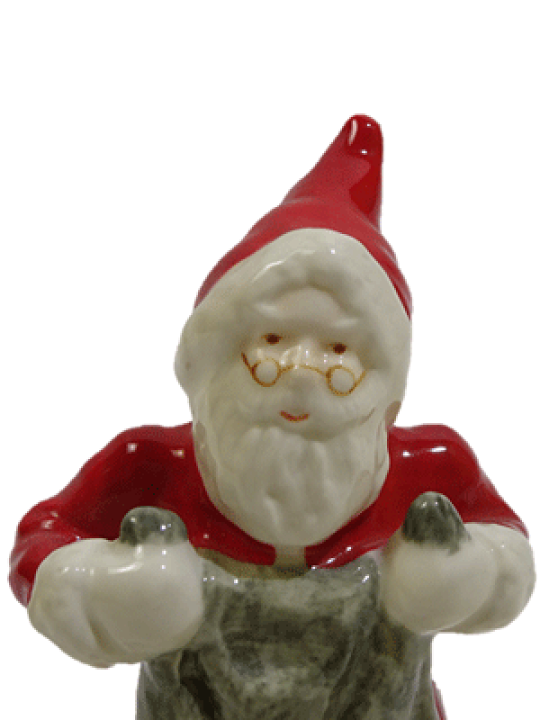 ロイヤルコペンハーゲン　サンタ置物 ROYAL COPENHAGEN ロイヤルコペンハーゲン アニュアル フィギュ