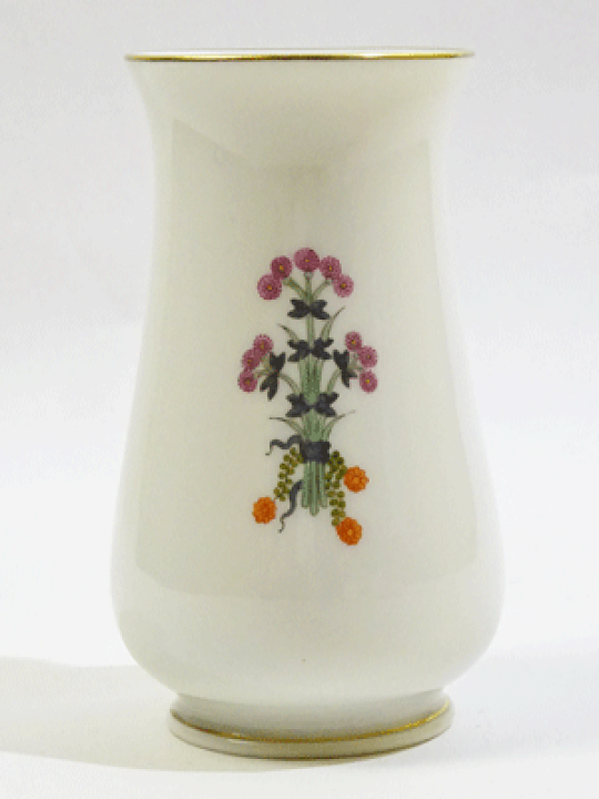 【新品】MEISSEN マイセン バタフライ 花瓶 マイセン バタフライ ラウンド花瓶L 000000/50911 | 花瓶