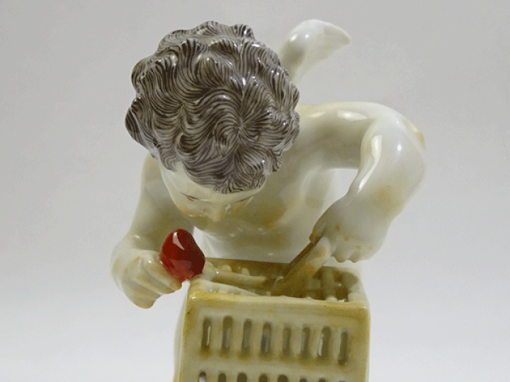 新品マイセン フィギュリン  天使シリーズ 60215 楽天市場】マイセン フィギュリン 陶磁器小立像 天使シリーズ