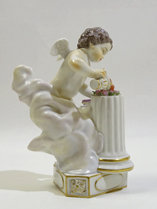 楽天市場】マイセン フィギュリン 陶磁器小立像 天使シリーズ 60214