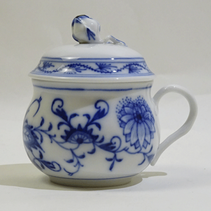 値下げマイセン ブルーオニオン 蓋付きカップ　チョコボウル 値下げマイセン ブルーオニオン 蓋付きカップ チョコボウル 値下げ