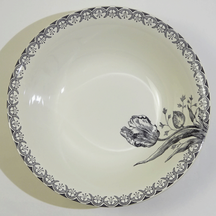ジアン シリアルボウル Le Temps des Cerises 素敵♡希少 楽天市場】ジアン チューリップ ノワール USシリアルボウル16.5cm