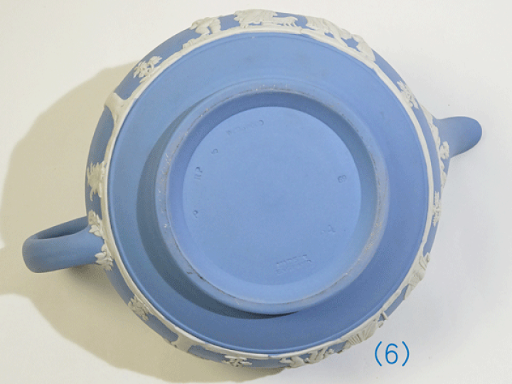 楽天市場】ウェッジウッド ジャスパー ペイルブルー ティーポット