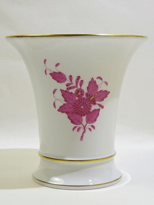 【マツ】ヘレンド　花器　アポニー　ピンク 楽天市場】ヘレンド フラワーベース アポニーピンク14cm 送料
