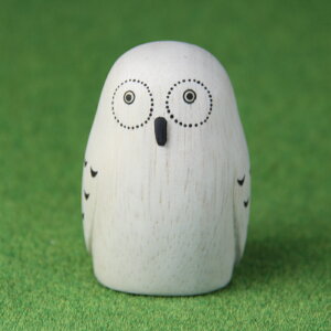 楽天市場 T Lab ティーラボ ぽれぽれ動物 フクロウ 手作りの木彫りアニマルインテリア やさしいおみせ By パイナチュラル