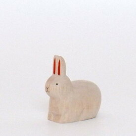 【訳あり】ティーラボ/T-Lab. ぽれぽれ動物　ウサギ 赤 すわり