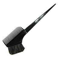 ベス工業 DY-500 毛染めブラシ 馬毛 ヘアカラーブラシ 毛染めハケ ヘアダイブラシ コーム 白髪染め ヘナ…