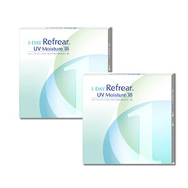 【郵パケット送料無料】ワンデーリフレアUVモイスチャー38【30枚入×2箱】1DAY Refrear UV Moisture 38 クリアコンタクト UVカット コンタクトレンズ ワンデー 1日使い捨て うるおい 杉野遥亮 ∀