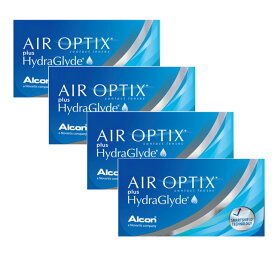 ◆【メール便送料無料】エアオプティクスプラス　ハイドラグライド【4箱セット】エアオプティクスアクア【Yep_100】【FS04Jan15】 【10P03Dec16】 コンタクトレンズ