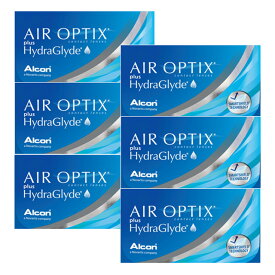 ◆【メール便送料無料】エアオプティクスプラス　ハイドラグライド【6箱セット】エアオプティクスアクア【Yep_100】【FS04Jan15】 【10P03Dec16】 コンタクトレンズ