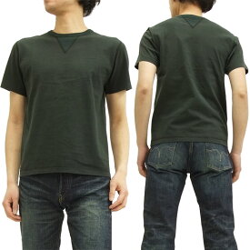 バーンズ アウトフィッターズ Tシャツ br-8145 Barns Outfitters ユニオンスペシャル 丸胴 ヴィンテージガゼット 無地 半袖tee #19スミ黒 新品