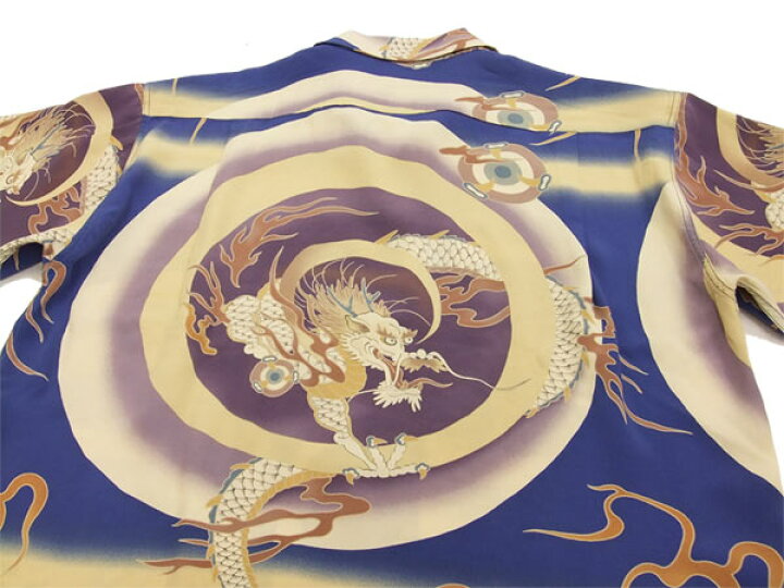 楽天市場】サンサーフ SS37861 アロハシャツ 龍 ドラゴン メンズ  