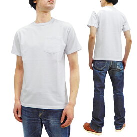 バズリクソンズ Tシャツ BR78711 Buzz Rickson 東洋 メンズ 無地 ポケット付き 半袖tee ホワイト 新品