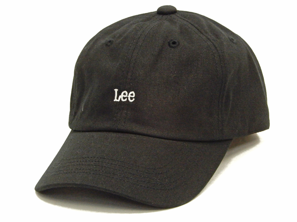 Lee キャップ コットンキャップ LA0388 リー 直営店 最安 ロゴ刺繍 LA0388-575 ブラック 新品 帽子 メンズ