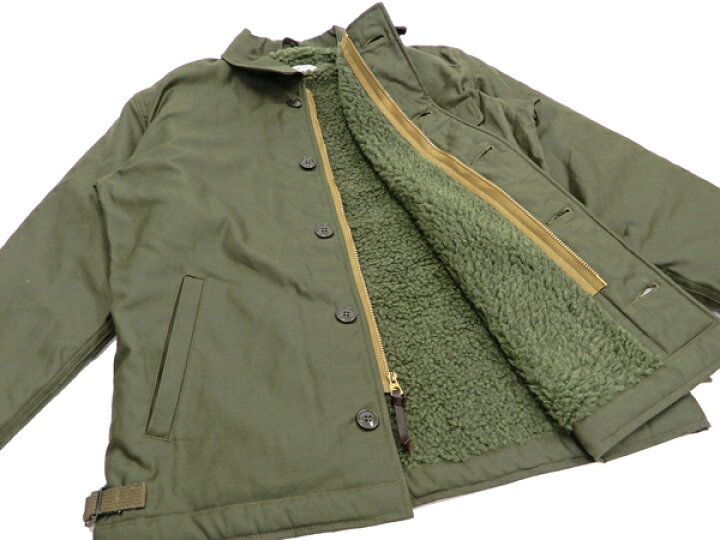楽天市場】バズリクソンズ ジャケット BR14956 A-2 デッキジャケット 