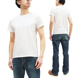 フェローズ Tシャツ 2PACK-TEE Pherrow's Pherrows 2枚組 無地Tシャツ メンズ パックTEE 2P 2枚セット ツーパック 無地 半袖tee ホワイト 新品