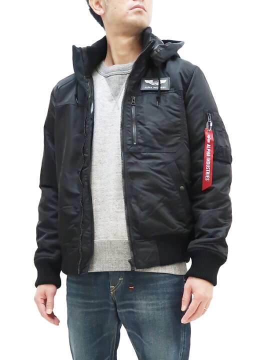 楽天市場】アルファ ジャケット TA1571 中綿 フーデッド リブ 