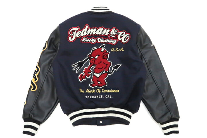 楽天市場】テッドマン スタジャン TDJ-23000 TEDMAN ジャケット メンズ  
