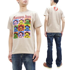 トイズマッコイ Tシャツ TMC2315 グレイトフル・デッド Toys McCoy Grateful Dead メンズ 半袖tee 041ベージュ 新品