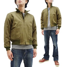 バズリクソンズ ジャケット BR14860 タンカースジャケット Buzz Rickson 東洋 メンズ 無地 ミリタリー JKT オリーブ 新品