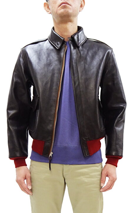 楽天市場】トイズマッコイ 赤リブ A-2 ジャケット TMJ2422 TOYS McCOY 