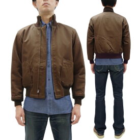 バズリクソンズ タンカースジャケット ブラウンバージョン BR15760 メンズ 無地 ミリタリー ジャケット Buzz Rickson's 東洋エンタープライズ 新品