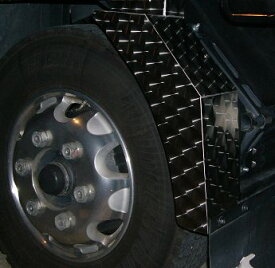 ステンレスマッドガードカバー　’07フォワード