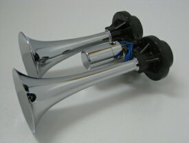 ハイパワーD型ヤンキーホーン　メッキ DHP454