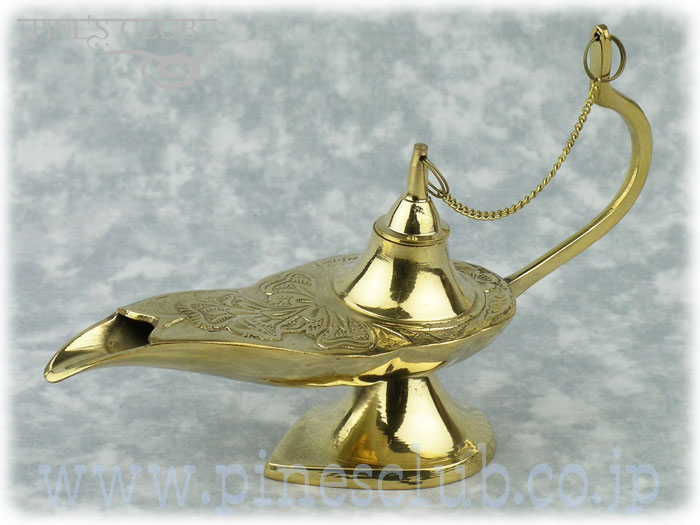 楽天市場】アラジンランプ 真鍮製 7インチ 18cm MGD-LAMP-7in. : インド〜ラクダ隊商パインズクラブ