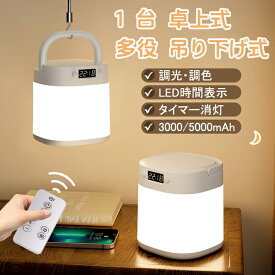 授乳ライト ナイトライト 充電 タイマー リモコン 時計 3000mAh 5000mAh 大容量 調色 調光 タッチライト 間接照明 卓上ライト ルームライト 子供 部屋 寝室 卓上 常夜灯 防災 おやすみライト 子ども用 赤ちゃん 出産祝い おしゃれ ライト かわいい