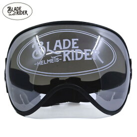ブレイドライダー■ ヘルメット専用 シールドゴーグル ミラースモーク BLADE RIDER HELMET shield goggles mirror smoke バイク ハーレー おしゃれ かっこいい
