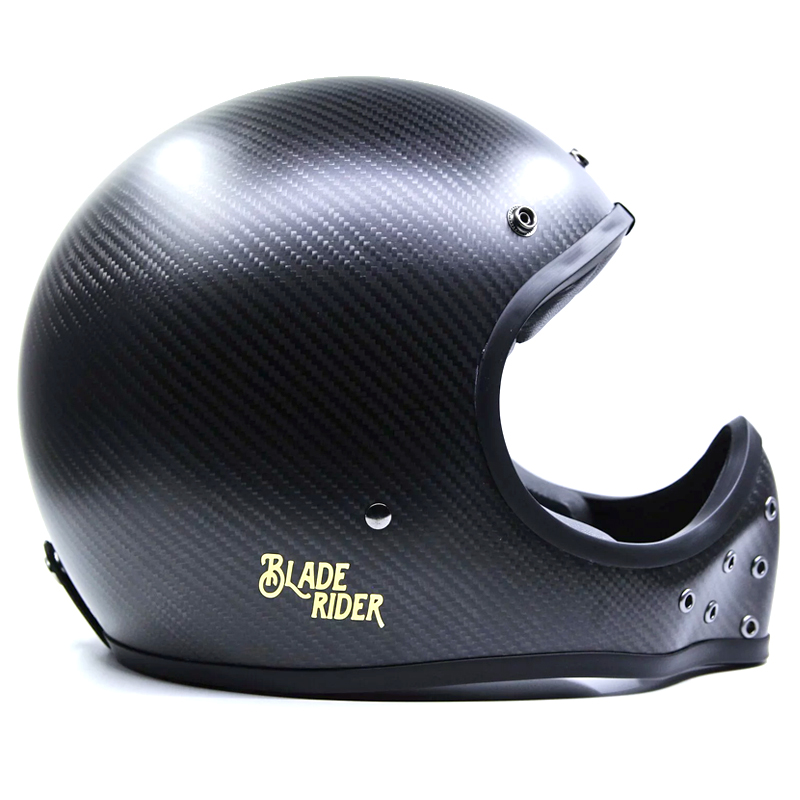 【PSC＆SG規格】 ブレイドライダー MOTOシリーズ マットカーボン フルフェイスヘルメット 【M】 BLADE RIDER MATTE  CARBON Full Face Helmet BLACK | ハーレーパーツのパインバレー