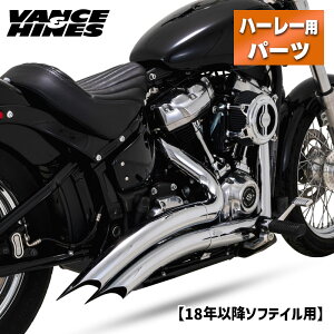 oXnCYrbOfBEX 2-IN-2 tGL][Xg }t[ N[ y18Nȍ~ \teCz X^Cfp PCX\G} VanceHines Big Radius Exhaust System - Chrome for Har