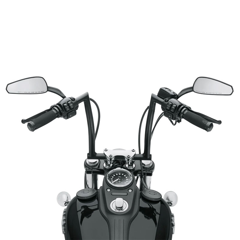 ハーレー純正■ チゼル・ハンドルバー サテンブラック Harley Davidson Chizeled Handlebar Satin Black  [55800103] | ハーレーパーツのパインバレー