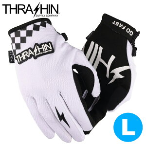 �X���b�V���T�v���C���X�e���X�O���[�u �S�[�t�@�X�g �z���C�g �yL�T�C�Y�z Thrashin Supply Go Fast - Stealth - White