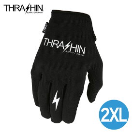 スラッシンサプライ■ ステルスグローブ ブラック 【2XL】 Thrashin Supply Stealth Glove - Black バイク ハーレー