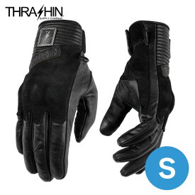 スラッシンサプライ■ ボクサーグローブ ブラック 【S】 Thrashin Supply Boxer Glove - Black バイク ハーレー レザーグローブ