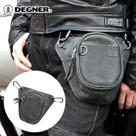 デグナー■レザーチョークバッグ ブラック 5S-W2TA DEGNER LEATHER CHALK BAG