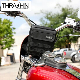 スラッシンサプライ■ハンドルバーバッグ スリム ブラック Thrashin Supply HandleBar Bag Slim THB-0020
