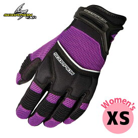 スコーピオン■EXO クールハンド 2 レディース メッシュグローブ パープル 【XSサイズ】 Scorpion Exo Women's COOL HAND II Gloves PURPLE 75-5783XS G54-762