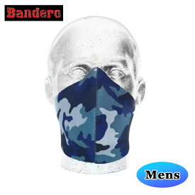 バンデロ■バイカー フェイスマスク エレクトリック メンズ フリーサイズ Bandero Biker Half Face Mask Electric